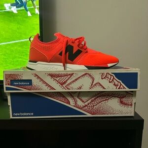 Men's New Balance 247 Sport Orange MRL247OR sneaker US9.5 RARE MODEL